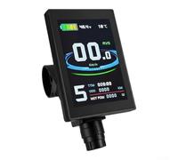 Écran LCD de rechange pour contrôleurs de vélo électrique KT LCD8S prenant en charge les plages de tension triples 24 V 36 V 48 V avec fonction d'affichage du code d'erreur intégrée