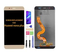 Écran LCD de rechange pour Huawei Nova Plus MLA-L01/L11 MLA-L11 MLA-L11 MLA-L12 - Doré - Sans cadre
