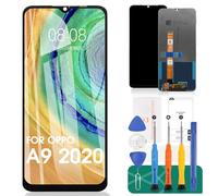 Écran LCD de rechange pour OPPO A9 2020 pour Oppo A11x CPH1937 A5 2020 Affichage tactile numériseur Assemblée CPH1939, CPH1941 (noir sans cadre)