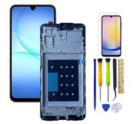 Écran LCD de rechange pour Samsung Galaxy A17 4G SM-A175F, SM-A175F/DS, SM-A175M, SM-A175M/DS, SM-A175F/DSB LCD avec cadre + outils