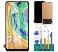 Écran LCD de rechange TFT pour Xiaomi Mi 9T / Mi 9T Pro/Redmi K20 / Redmi K20 Pro LCD Digitizer Kits sans cadre (noir, pas de reconnaissance d'empreintes digitales)