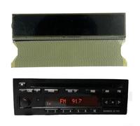 Écran LCD de tableau de bord pour BMW Business CD RDS Radio CD23, compatible avec E30 E36 E34 E32 E31 Z3 Series Noir 95 x 23 mm OEM 65128360792