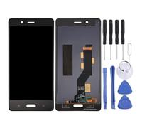 Écran LCD de téléphone Mobile Écran LCD TFT pour Nokia 8 / N8 TA-1012 TA-1004 TA-1052 avec numériseur Complet (Noir) Réparation