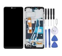 Écran LCD de téléphone Mobile Écran LCD TFT pour Oppo A3 / F7 PADM00 CPH1837 PADT00 CPH1819 CPH1821 Numériseur Complet Assemblage avec Cadre Réparation