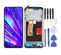 Écran LCD de téléphone Mobile Écran LCD TFT pour Oppo REALME 5 Pro/REALME Q RMX1971 Numérozer Complet Assemblage avec Cadre Réparation