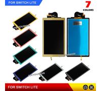 Écran LCD d'origine 2-en-1 pour Switch Lite avec écran tactile, assemblage complet de remplacement pour écran Switch Lite White