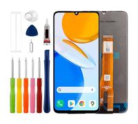 Écran LCD Duotipa de rechange pour Honor X7a RKY-LX1 RKY-LX2 RKY-LX3 6,7" avec kit d'outils de réparation techniques, noir.