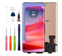 Écran LCD Duotipa de rechange pour Motorola Edge 50 Pro XT2403-2 6,7" avec kit d'outils de réparation techniques, noir.