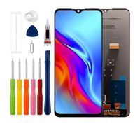 Écran LCD Duotipa de rechange pour TCL 20Y TCL 20E 6125F 6125D 6156D 6156H 6,5" avec kit d'outils de réparation technique, noir.