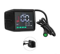Écran LCD DZ41 pour Vélo Électrique 24V-48V Étanche | Coque ABS pour robuste, protection circuits internes, pour affichage clair mode véhicule, compatible 24V 36V 48V