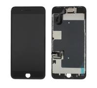 Écran Lcd Et Numériseur Haute Qualité Pour Iphone 8 Plus 5,5 Pouces Avec Cadre Et Petites Pièces (Fabriqué En Chine, Luminosité 380-450 Cd/M²) (Sans Logo) - Noir