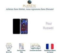 Ecran LCD et Vitre Tactile avec Châssis Bleu Fantome pour Honor 20 Huawei Nova 5T