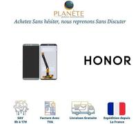 Ecran LCD et Vitre tactile Argent Sans Châssis Pour Honor 9 Lite LLD-L31