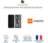 Ecran LCD et Vitre Tactile avec Châssis Bleu pour Xiaomi Mi 10T Lite