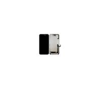 Ecran LCD et Vitre Tactile Hard Oled Noir pour iPhone 16 (90Hz JK IC Removable)