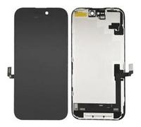 Ecran LCD et Vitre Tactile Hard Oled Noir pour iPhone 16 (IC Removable) Noir