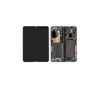 Ecran LCD et Vitre Tactile Noir Cosmos Avec Chassis pour Galaxy Fold F900 GH82-20132B Officiel