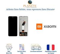 Ecran LCD et Vitre tactile Noir Sans Chāssis Pour Xiaomi Redmi 10