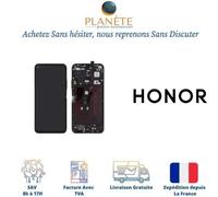 Ecran LCD - Honor - 20 Pro - Noir - Assemblé sur châssis - Pour Android