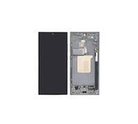 Ecran LCD et Vitre Tactile Soft Oled avec Châssis Noir pour Samsung Galaxy S24 Ultra 5G S928 Noir