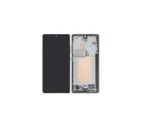 Ecran LCD et Vitre Tactile Soft Oled avec Châssis Noir Titane pour Samsung Galaxy S25 Ultra S938