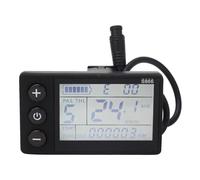 écran LCD étanche, facile à installer, écran LCD de conversion, connecteur 6P, pour les amateurs de randonnée, cyclistes urbains et aventuriers de montagne