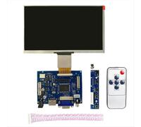 Écran LCD HD 7 pouces 50 broches 1024x600 - Kit d'écran pour châssis DIY avec carte de pilotage compatible