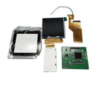 Écran LCD IPS avec luminosité élevée, compatible avec SNK, NGPC, NEOGEO, Pocket Color, épaisse(Black lens Thick)