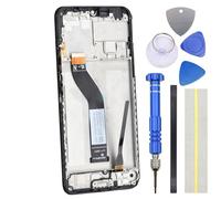 Écran LCD IPS de remplacement pour Xiaomi Redmi 14C avec cadre Assemblée Noir 6,9"