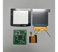 Écran LCD IPS haute luminosité de 2,6 pouces adapté à la console Nintendo Game Boy Color IPS GBC, prend en charge l'affichage des pixels NEW 2.6 GBC golden
