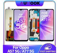 Écran LCD IPS pour Oppo A57 5G PFTM20 A77 5G CPH2339 LCD écran tactile numériseur panneau d'assemblage écran LCD pièces de réparation With Frame