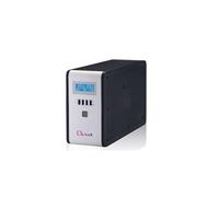 L-Link Onduleur (UPS) LL-7720 – 2000 VA / 1200 W, écran LCD, 2 Shuckos