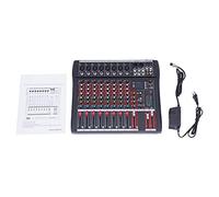 Écran LCD Mixeur Professionnel Console Soundboard Console Système de Table 8 Canaux Interface Numérique USB Ordinateur MP3 Entrée 48V pour Home KTV Langue Campus Port USB