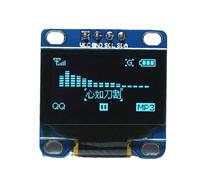Écran LCD OLED 0,96" SSD1306I2C IIC SPI série 128x64, jaune J6Blau E6O3