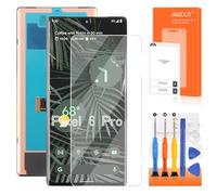 Écran LCD OLED de rechange pour Google Pixel 6 Pro 5G GLUOG, G8VOU Écran tactile Digitizer Pièce de réparation (prise en charge des empreintes digitales)