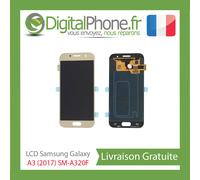 ECRAN LCD ORIGINE Samsung SM-A320F Galaxy A3 (2017) Gold - GH97-19732B -TVA-