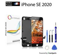 Écran LCD - OUISMART - iPhone SE 2020 - Noir - Vitre tactile sur châssis - Kit outils inclus