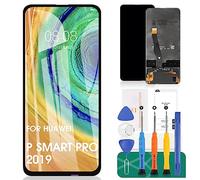 Écran LCD pour Huawei P Smart Pro 2019 pour Huawei Y9S 2019 Écran de rechange STK-L21 Écran LCD STK-LX3 Touch Digitizer STK-L22 Kit de réparation de montage (noir sans cadre)