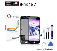 Écran LCD pour iPhone 7 Noir + Vitre Tactile sur Châssis + Kit Outils - OuiSmart