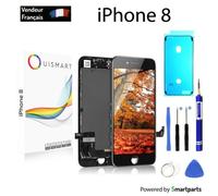Ecran LCD pour iPhone 8 Noir - OUISMART - Non Assemblé - Verre - Kit Outils