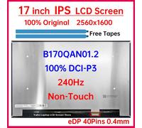 Écran LCD pour ordinateur portable 17 pouces, 240Hz, panneau matriciel de remplacement, 2560x1600, 100% DCI-P3, eDP, 40 broches, Non tactile Perfect Screen