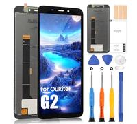 Écran LCD pour Oukitel G2 LCD Display pour Oukitel G2 LCD Affichage Écran de Rechange Replacement Tactile Digitizer Assembly avec Réparation Kit (Noir sans Cadre)