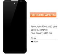 Écran Lcd Pour Oukitel Wp30 Pro Digitizer Lcd Affichage Remplacement Tactile Écran Assemblée Avec Réparation Kit
