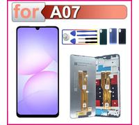 Écran LCD pour Samsung Galaxy A07, écran tactile numériseur de remplacement pour Samsung A07 A075, assemblage d'écran LCD pour téléphone portable TFT F Blue Cover