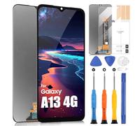 Écran LCD pour Samsung Galaxy A13 4G SM-A137F / A135 6.6" LCD Écran Tactile Assemblée Remplacement de Verre Numériseur avec Réparation Kit (Non pour A135F/A136B)