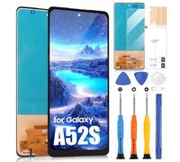 Écran LCD pour Samsung Galaxy A52S 5G Écran de Rechange pour Galaxy A52S 5G A528 SM-A528B Ecran Replacement LCD Affichage Tactile Digitazer Assemblée avec Kit d'Outils de Réparation