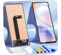Écran LCD pour Samsung Galaxy Z Fold3 SM-F926B SM-F926U SM-F926W Écran Externe LCD Display Ecran Remplacement Tactile Digitalizer Touchscreen Assembly avec Réparation Kit (Noir, sans Empreinte INCELL)