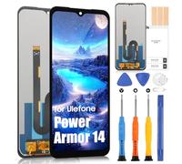 Écran LCD pour Ulefone Power Armor 14/14 PRO LCD Affichage pour Ulefone Power Armor 14 Remplacement Écran Tactile Digitizer Assemblée complète avec Outils