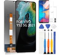 Ecran Lcd Pour Vivo Y52 5g V2053/Vivo Y72 5g V2041 Ecran Lcd Pour Vivo Y52 5g 2021/Vivo Y72 5g 2021 Ecran Lcd Ecran Tactile Avec Kit De Réparation (6.58"",Noir)