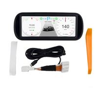 Écran LCD pour voiture, pour Tesla Model 3Y, commande au volant, compteur de voiture 6 8, écran d'affichage LCD du tableau de bord, installation facile